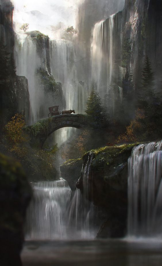 "Waterfall" by Jordi Gonzalez Escamilla